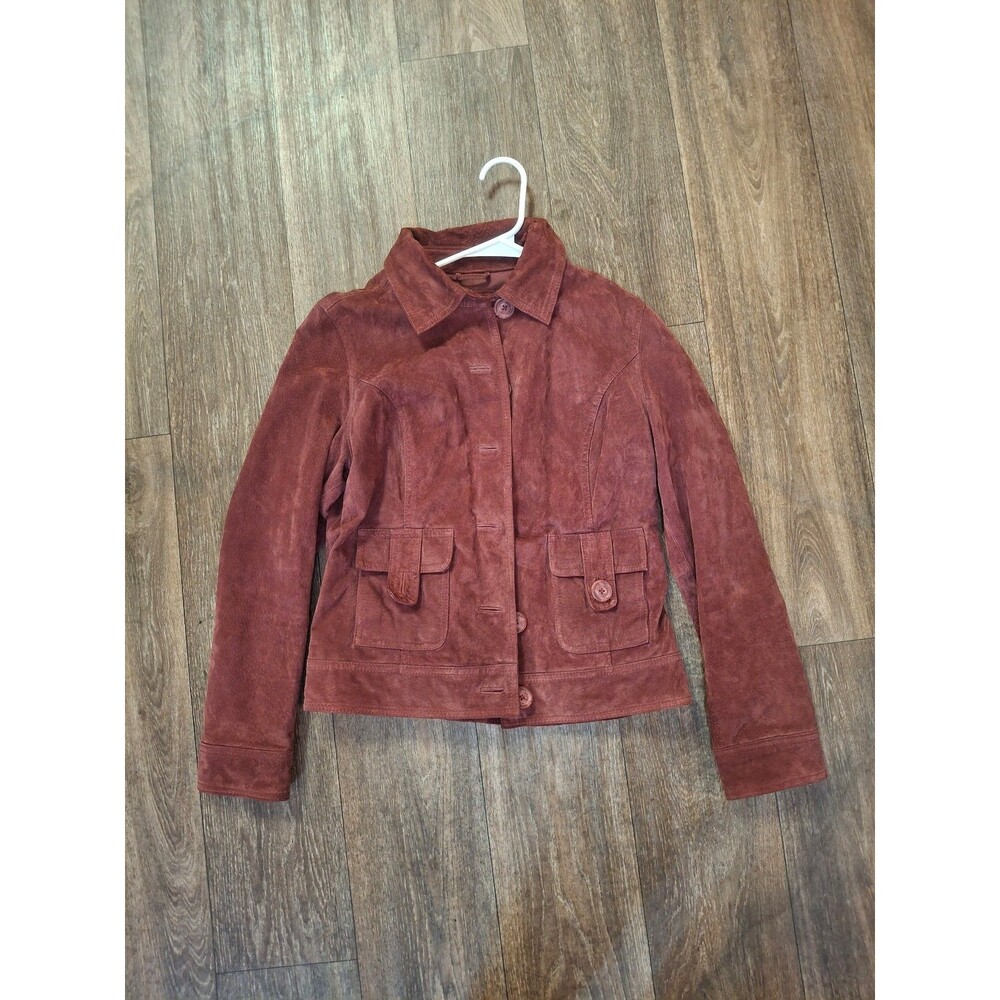 Mauve suede jacket